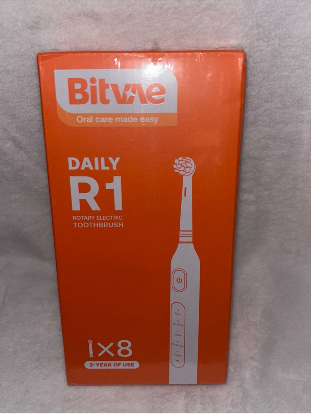 Bitvae Daily R1 Rotary Electric Toothbrush - (black) brand new